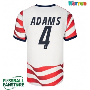 Vereinigte Staaten Tyler Adams #4 Replik Heimtrikot WM 2026 Kurzarm